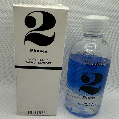 2 Phases WATERPROOF
MAKE UP REMOVER