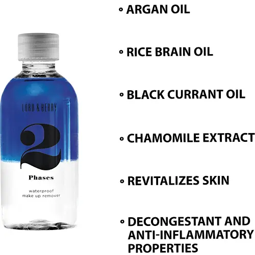 2 Phases WATERPROOF
MAKE UP REMOVER