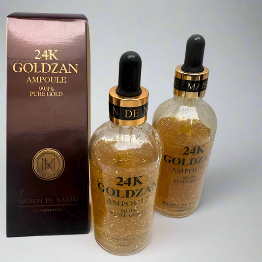 24K GOLDZAN AMPOULE 99.9% PURE GOLD